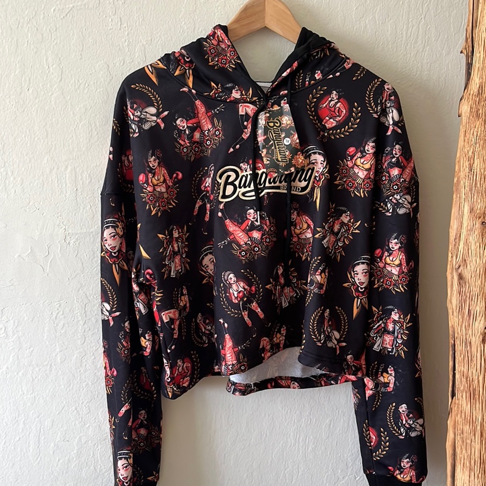 Bangarang XL cropped sweatshirt by Superare